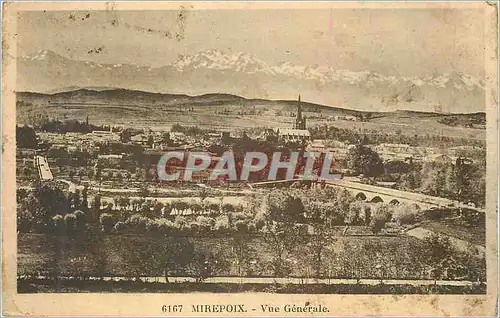 Cartes postales Mirepoix Vue Generale