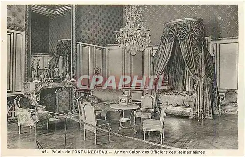 Cartes postales Palais de Fontainebleau Ancien Salon des Officiers des Reines Meres
