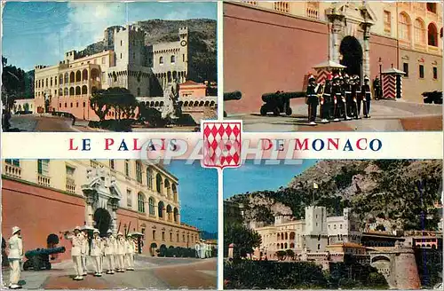 Moderne Karte Le Palais de Monaco Reflets de la Cote d'Azur Militaria