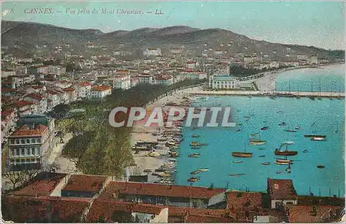 Cartes postales Cannes Vue prise du Mont Chevalier