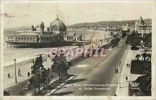 Cartes postales moderne Nice Promenade des Anglais et Jetee Promenade