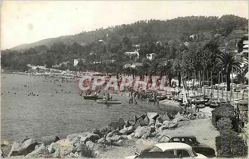 Moderne Karte Golfe Juan La Cote d'Azur La Plage