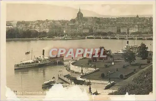 Cartes postales Geneve Bateau