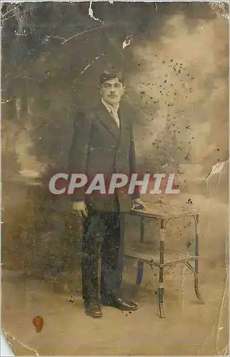 CARTE PHOTO Homme