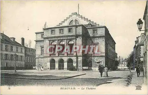 Ansichtskarte AK Beauvais Le Theatre