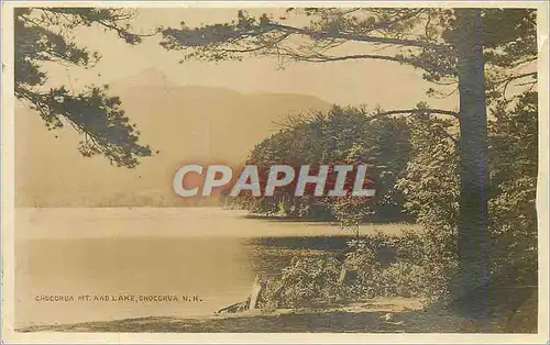 Cartes postales Chocorua MT and Lake