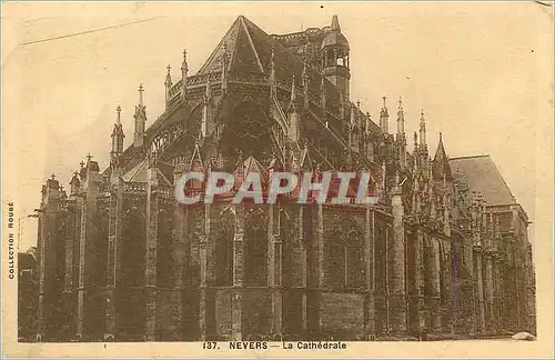 Cartes postales Nevers La Cathedrale
