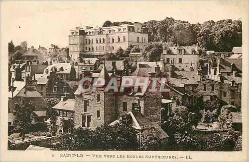 Cartes postales Saint Lo Vue Vers les Ecoles Superieures