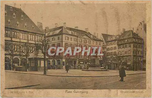 Cartes postales Strasbourg L'Ets Place Gutemberg