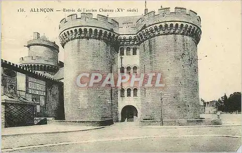 Cartes postales Alencon Entree de l'ancien Chateau (XVe Siecle)