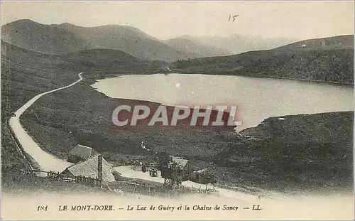 Ansichtskarte AK Le Mont Dore Le Lac de Guery et la Chaine de Sancy