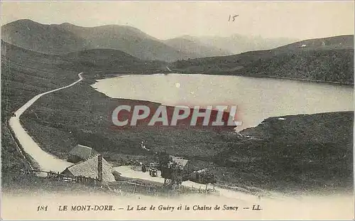 Cartes postales Le Mont Dore Le Lac de Guery et la Chaine de Sancy