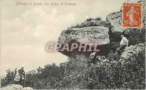Cartes postales Montagne de Beaune Les Roches de Rochetain