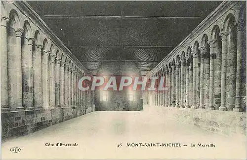 Cartes postales Mont Saint Michel Cote d'Emeraude La Merveille
