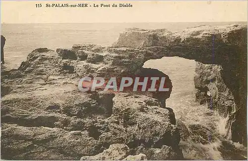 Cartes postales St Palais sur Mer Le Pont du Diable