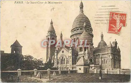 Cartes postales Paris Le Sacre Coeur de Moutmartre