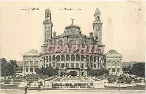 Cartes postales Paris Le Trocadero