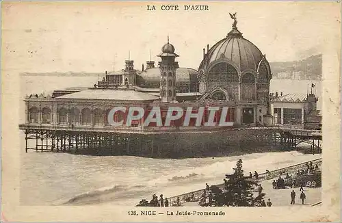 Cartes postales Nice La Cote d'Azur La Jetee Promenade