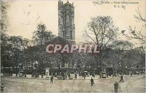 Cartes postales Paris Tour Saint Jacques