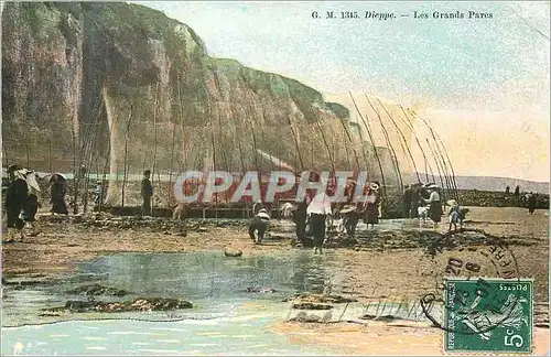 Cartes postales Dieppe Les Grands Parcs