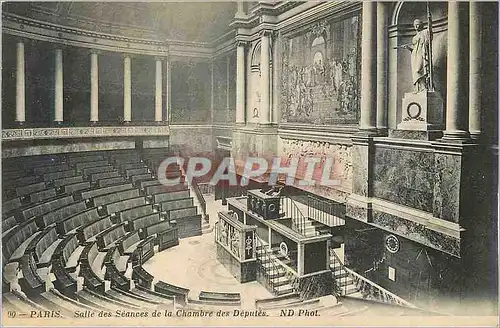 Cartes postales Paris Salle des Seances de la Chambre des Deputes