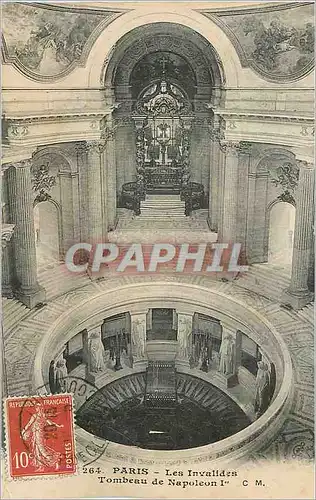 Cartes postales Paris Les Invalides Tombeau de Napoleon 1er