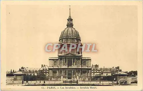 Cartes postales Paris Les Invalides