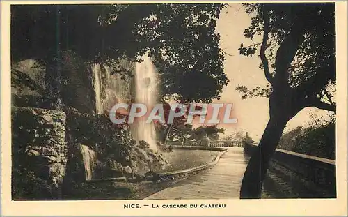 Cartes postales Nice La Cascade du Chateau