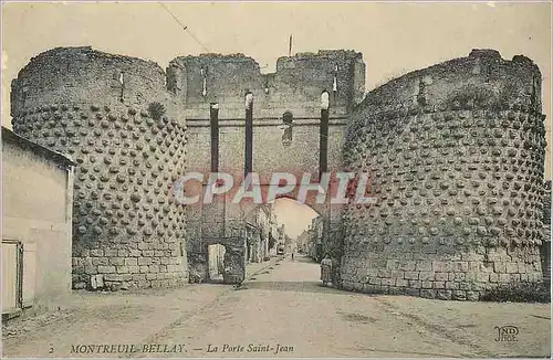 Ansichtskarte AK Montreuil Bellay La Porte Saint Jean