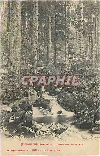 Cartes postales Kichompre (Vosges) La Gorge des Roitelete