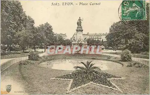 Cartes postales Lyon Place Carnot