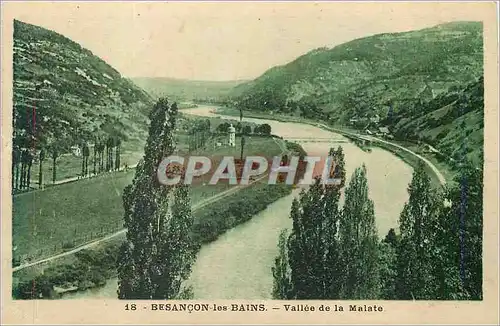 Ansichtskarte AK Besancon les Bains Vallee de la Malate