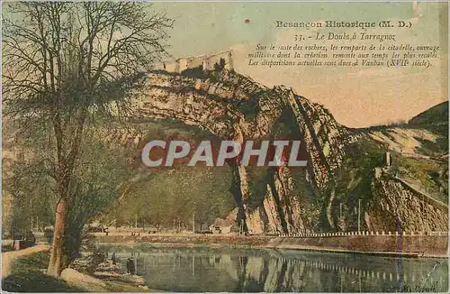Cartes postales Besancon Historique (M D) le Doubs a Tarragnoz