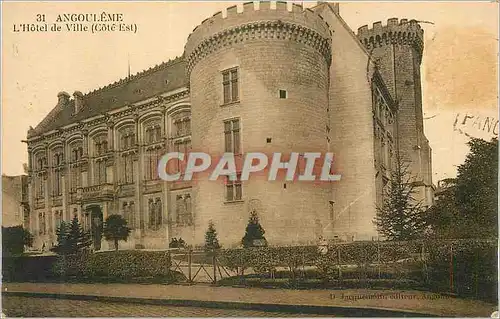 Ansichtskarte AK Angouleme l'Hotel de Ville (Cote Est)