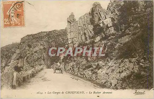 Cartes postales Les Gorges de Chouvigny le Rocher Armant