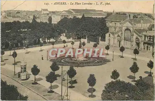 Cartes postales Angers la Place Lorraine