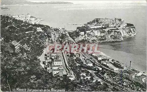 Cartes postales moderne Monaco Vue Generale de la Principaute