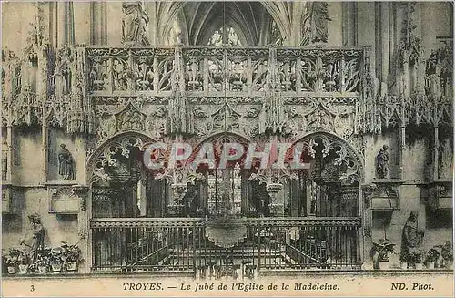 Ansichtskarte AK Troyes le Jube de l'Eglise de la Madeleine