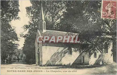 Ansichtskarte AK Notre Dame des Anges la Chapelle Vue de Cote