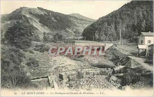 Cartes postales Le Mont Dore la Dordogne au Chemin de Mirabeau