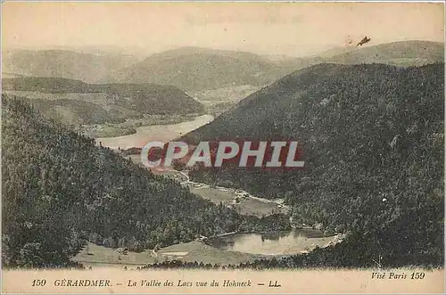 Ansichtskarte AK Gerardmer la Vallee des Lacs Vue du Hohneck