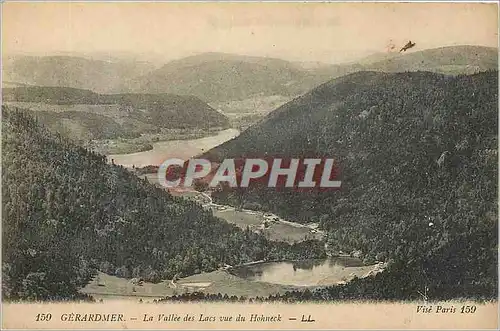 Cartes postales Gerardmer la Vallee des Lacs Vue du Hohneck
