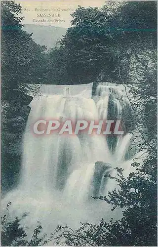 Cartes postales Sassenage Environs de Grenoble Cascade des Prises
