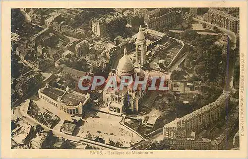 Cartes postales Paris Basilique de Montmartre