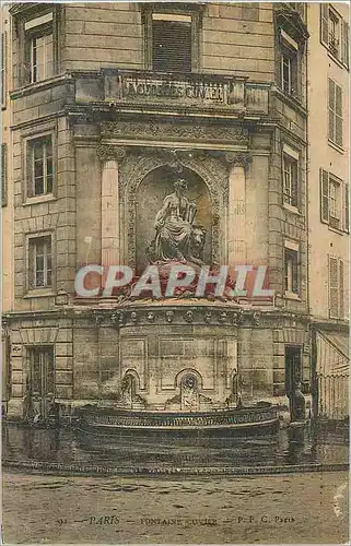 Cartes postales Paris Fontaine Cuvier