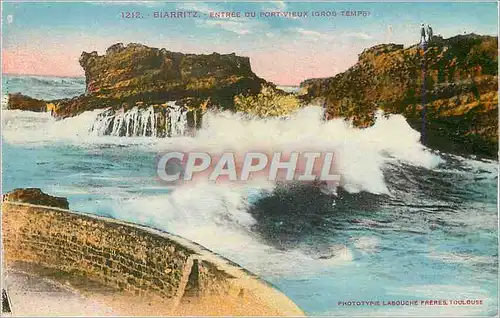 Cartes postales Biarritz Entree du Port Vieux