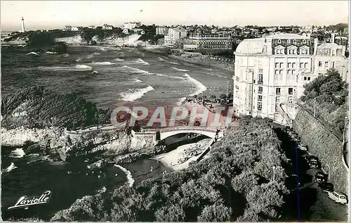 Cartes postales moderne Biarritz Vue Generale sur le Basta