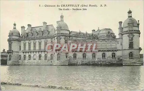 Cartes postales Chateau de Chantilly (Cote Nord)