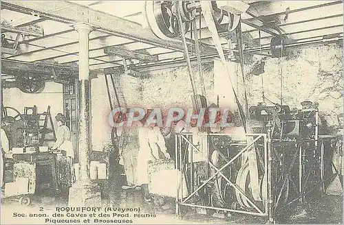 REPRO Roquefort (Aveyron)Fabrication du Roquefort