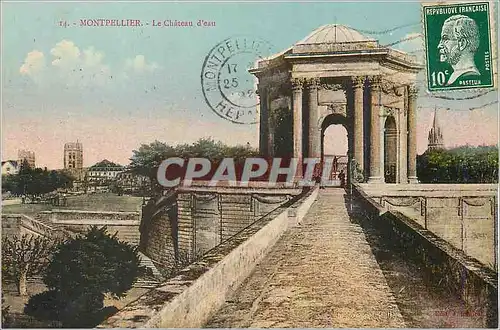 Cartes postales Montpellier le Chateau d'Eau